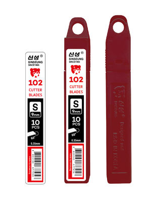 satın al Snap Knife Blades 9mm Cutter Blades Snap Off Blades Duvar kağıdı kesme aracı S102 Çevrimiçi üretim
