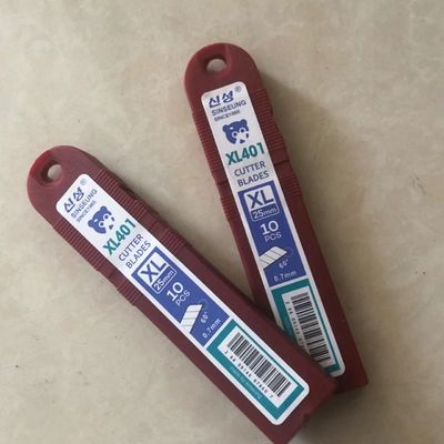 satın al Ağır görevli bıçak bıçağı 0.7mm Kalınlığı XL401 Sinseung 25mm Çevrimiçi üretim