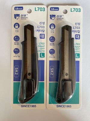 satın al Ergonomik sapı ve SK2 alaşım bıçakları ile 100 mm geri çekilebilir bir bıçak Çevrimiçi üretim