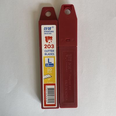 satın al 18 mm kesme bıçağı 60 derece Sinseung L203 açı 0,5 mm kalınlık Çevrimiçi üretim