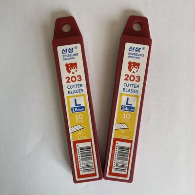 satın al L203 18 mm Snap Blades SK2 Profesyonel Kesim için Karbon Çelik Blades Çevrimiçi üretim
