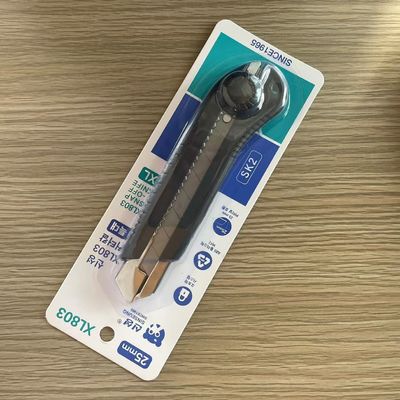 satın al Rotary Knot Heavy Duty Box Cutter Snap Off Blade ve Kilitleme Mekanizmi ile Çevrimiçi üretim