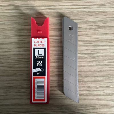 satın al Yumuşak ve zahmetsiz kesim için 18 mm kesme bıçakları Genişliği 18 mm SK2 Yüksek karbonlu çelik kalınlığı 0.5 mm Çevrimiçi üretim