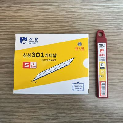 satın al 9mm kesme bıçakları Gümüş dolgu bıçakları Profesyonel araba filmi kesimi için 9mm genişliği Çevrimiçi üretim