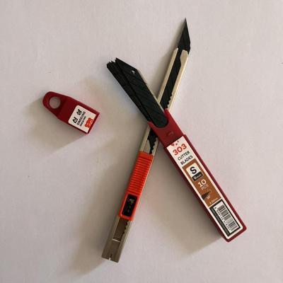 satın al Hassas ve Doğru Kağıt Kesimi için Yüksek Karbonlu Çelik 9mm Kesici Bıçaklar Çevrimiçi üretim