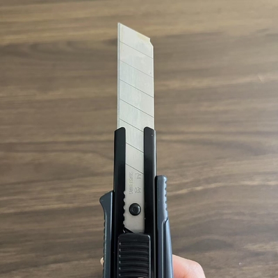 satın al 8 Segments 18mm Cutter Blades made of SK2 High Carbon Steel for Cutting Needs and Requirements Çevrimiçi üretim