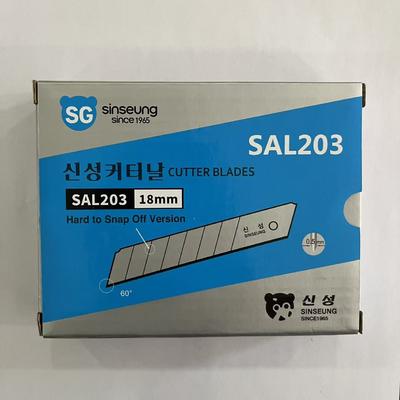 satın al Hard To Snap Off 18mm Blades Designed For Rubber Industry Çevrimiçi üretim