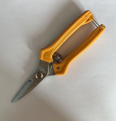 Turuncu El Ergonomik Çift Blade Makası Ev Profesyonel Kullanımı