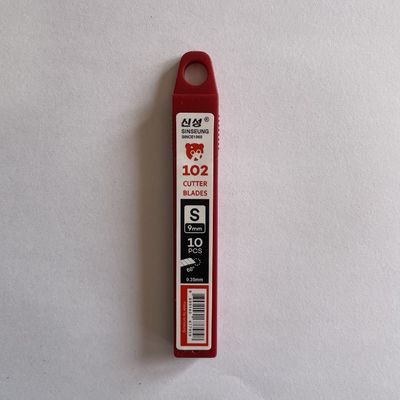 SK2 Kağıt ve ince plastik 9mm kesiciler için 60 derece kesme bıçağı bıçağı dolgu