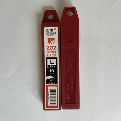 18mm 0.4mm Kalınlığı Halı Kılıçları 60 derece açı
