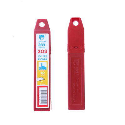 Büyük Boyutlu SK2 18mm Snap Off Blades Kağıt Kesicisi yedekleri