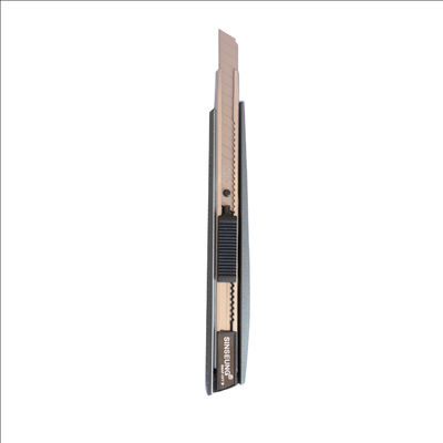 9mm Metal Blade Kuru Duvar Uygulama Bıçağı Kapat Kutu Kesicisi Siyah Alüminyum Kabuk