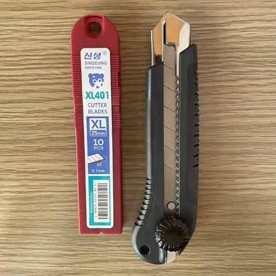 Alçı levha ve demir kesimi için SK2 bıçaklı ABS plastik bıçak