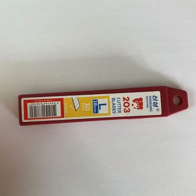 Gümüş SK2 Karbon Çelik 18 mm 60° Kesme açılı Değiştirme Kesme Bıçakları