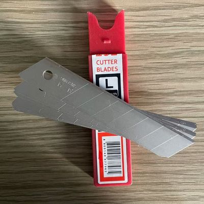 8 Bölüm Gümüş 18mm Kesme Bıçakları Çeşitli Kesme Uygulamaları İçin