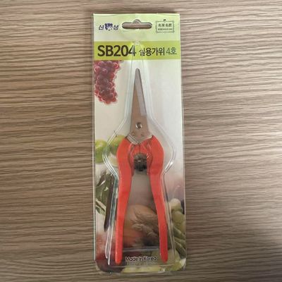 Profesyonel Kırmızı Saplı Çok Amaçlı Makas Hafif