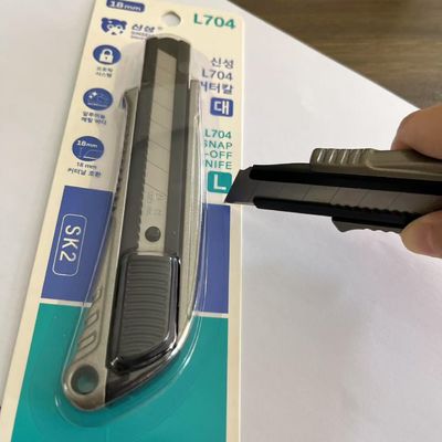 Ergonomik Çekici Blade Snap Off Utility Knife For Drywall