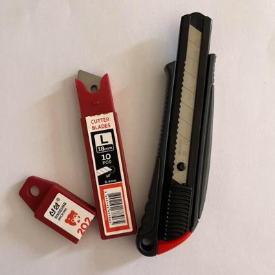 0.4 mm Kalınlık 18 mm Bıçak Bıçakları Çoğu Bıçak 8 Bölüm