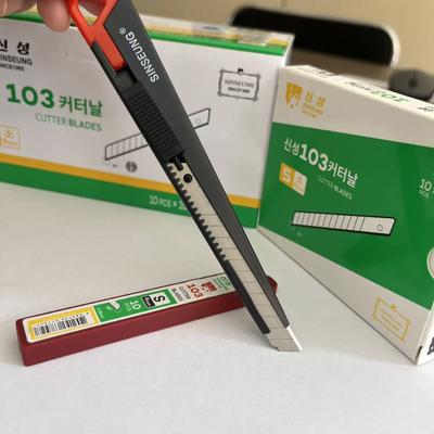 SK2 Gümüş Kağıt Kesmek İçin Çok yönlü 9mm Bıçak Bıçakları