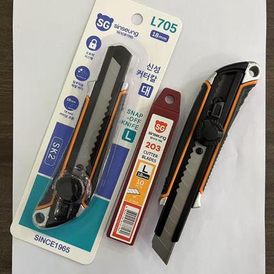 Güçlü Taşınabilir 18mm Snap Blade Blade Alüminyum SK2 Blade