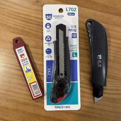 Çok Amaçlı Ağır Hizmet Alçıpan Maket Bıçağı 18mm Bıçak Genişliği