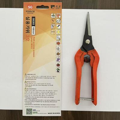 Plastik sapı SK5 Koreli Çok Kullanımlı Snips Heavy Duty İnşaat Çalışmaları için