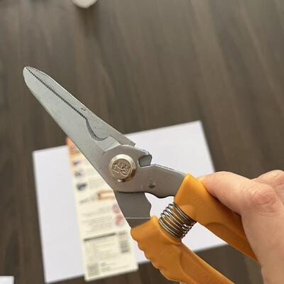 203mm Ergonomik Saplı Budama Makası, Profesyonel Bahçe İşleri İçin Rahat Tutuş